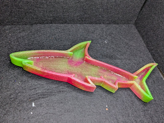 Handmade Resin Shark Tray