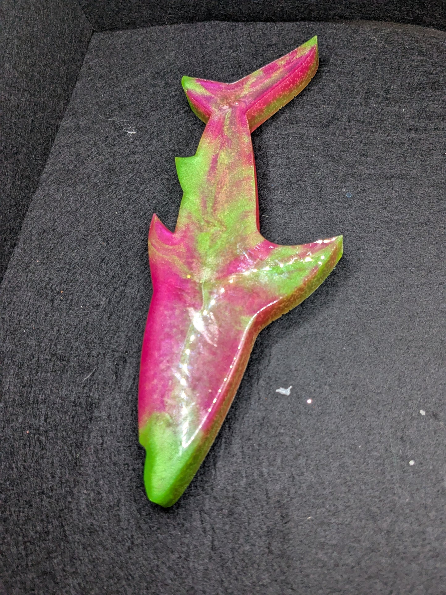 Handmade Resin Shark Tray
