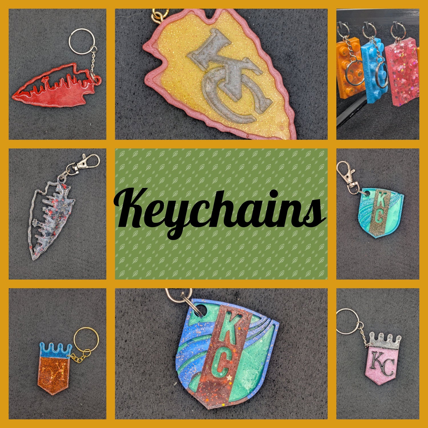 Hand Crafted Keychains