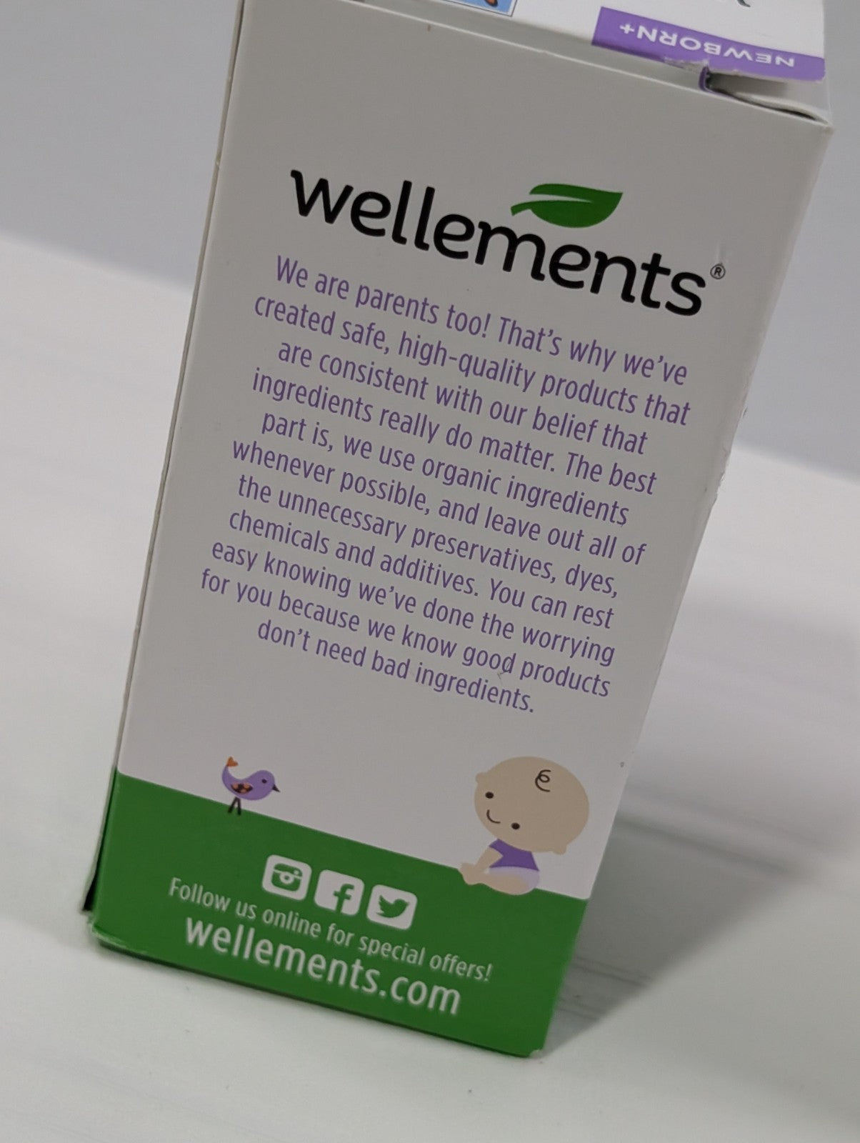 2-Pack Wellements Organic Gripe Water Relief from Baby Gas, Colic & Hiccups 4 Oz