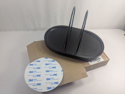  NP-1 Wooden Rotating Napkin Holder Walnut Brown