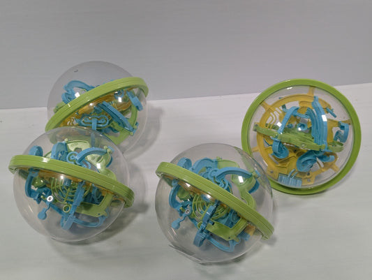 4 Pack Ankyo 3D Maze Ball Puzzle Game Education Toys Multicolor for Kids Ages 3+