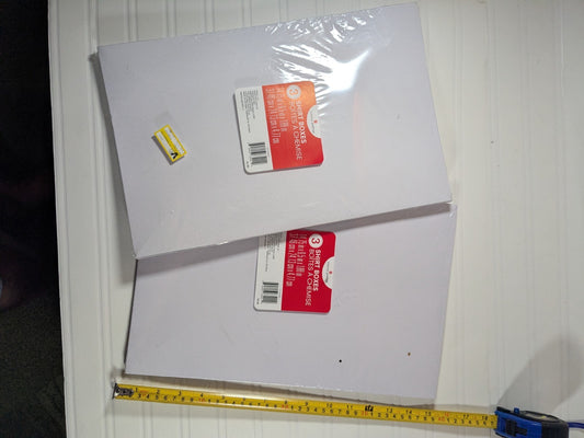 27 White Spritz Gift Bags 16x12x6 + 6 Shirt Boxes Lot Holiday Bulk