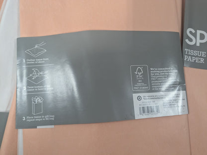 16 Pack XL Spritz Gift Bags Plus 16 Packs Of Decorative Tissue