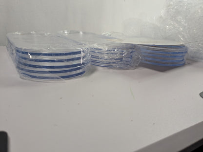 15 Pack Shoe Slots Organizer, Adjustable Shoe Stacker. Clear And Gold Design.