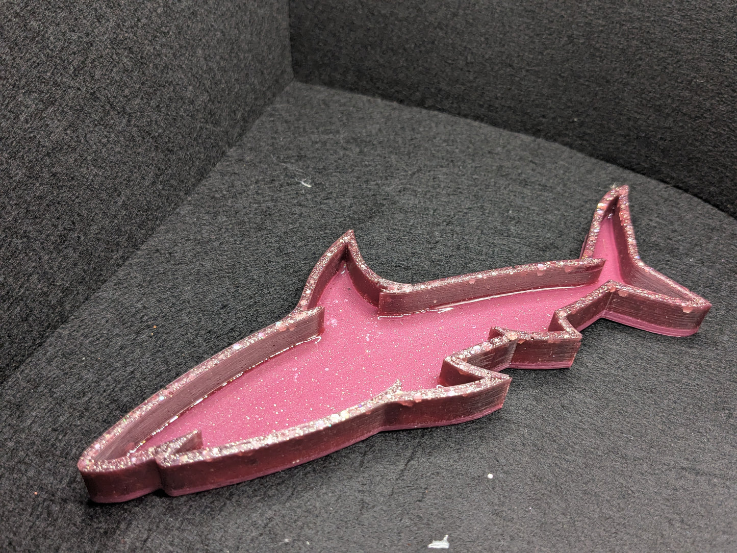 Handmade Resin Shark Tray
