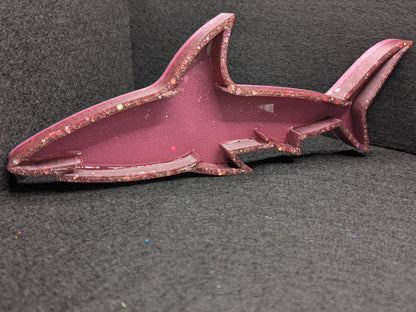Handmade Resin Shark Tray