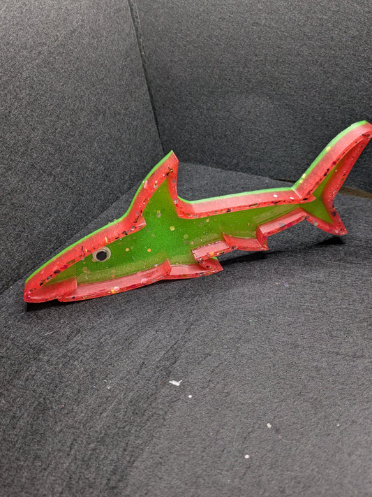 Handmade Resin Shark Tray