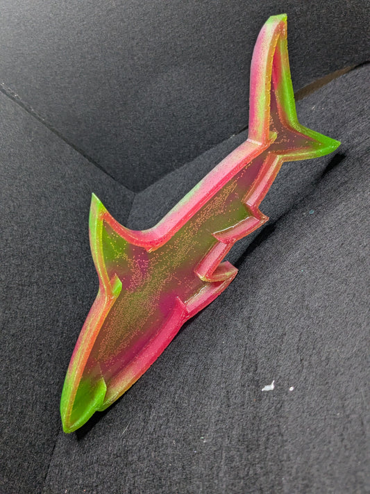 Handmade Resin Shark Tray