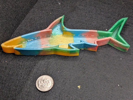 Handmade Resin Shark Tray