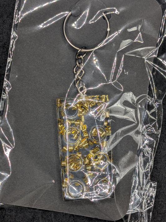 Handcrafted Resin LEGO Inspired Keychain