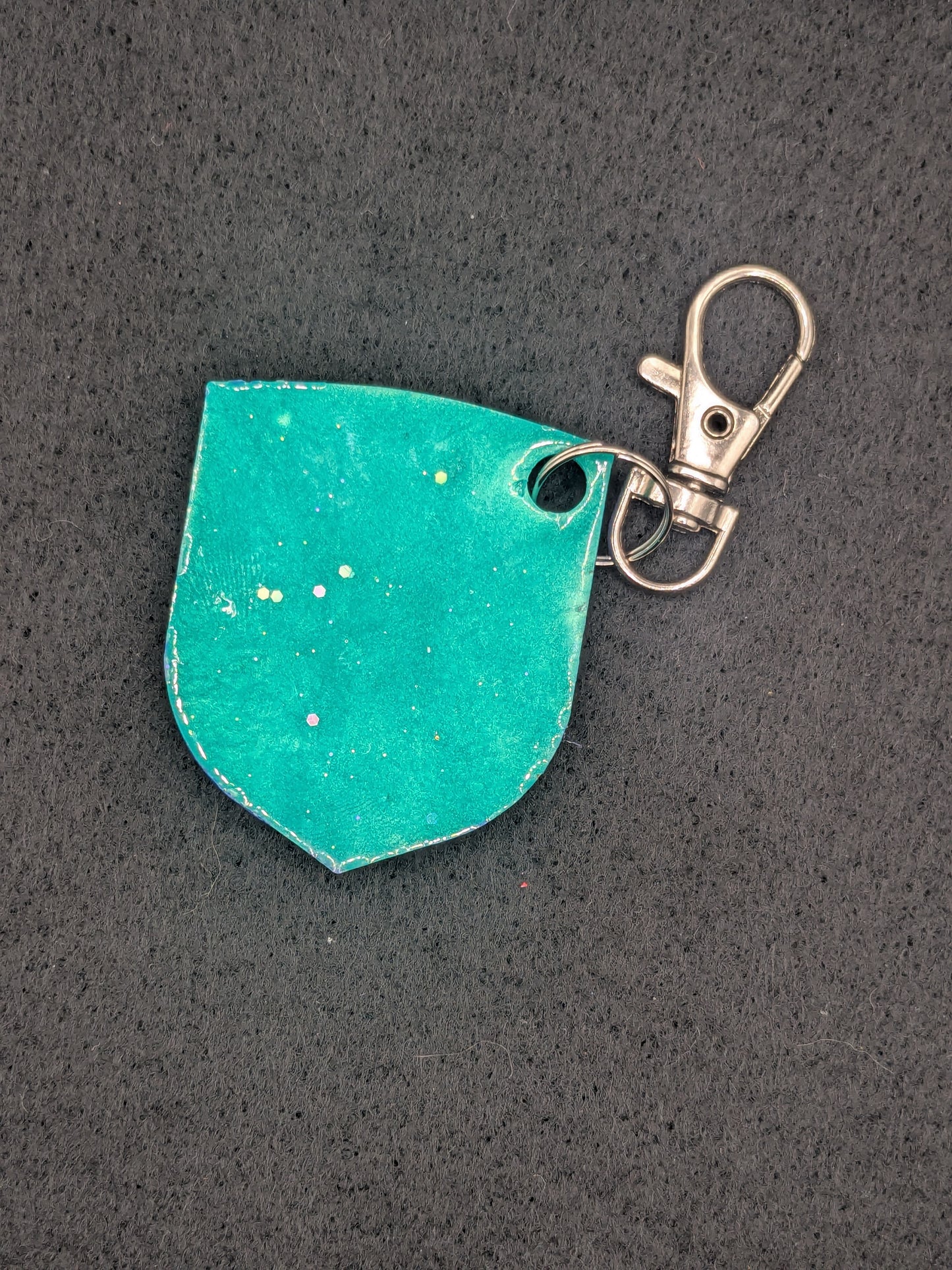 Handcrafted Kansas City Current Women's MLS Resin Art Keychain