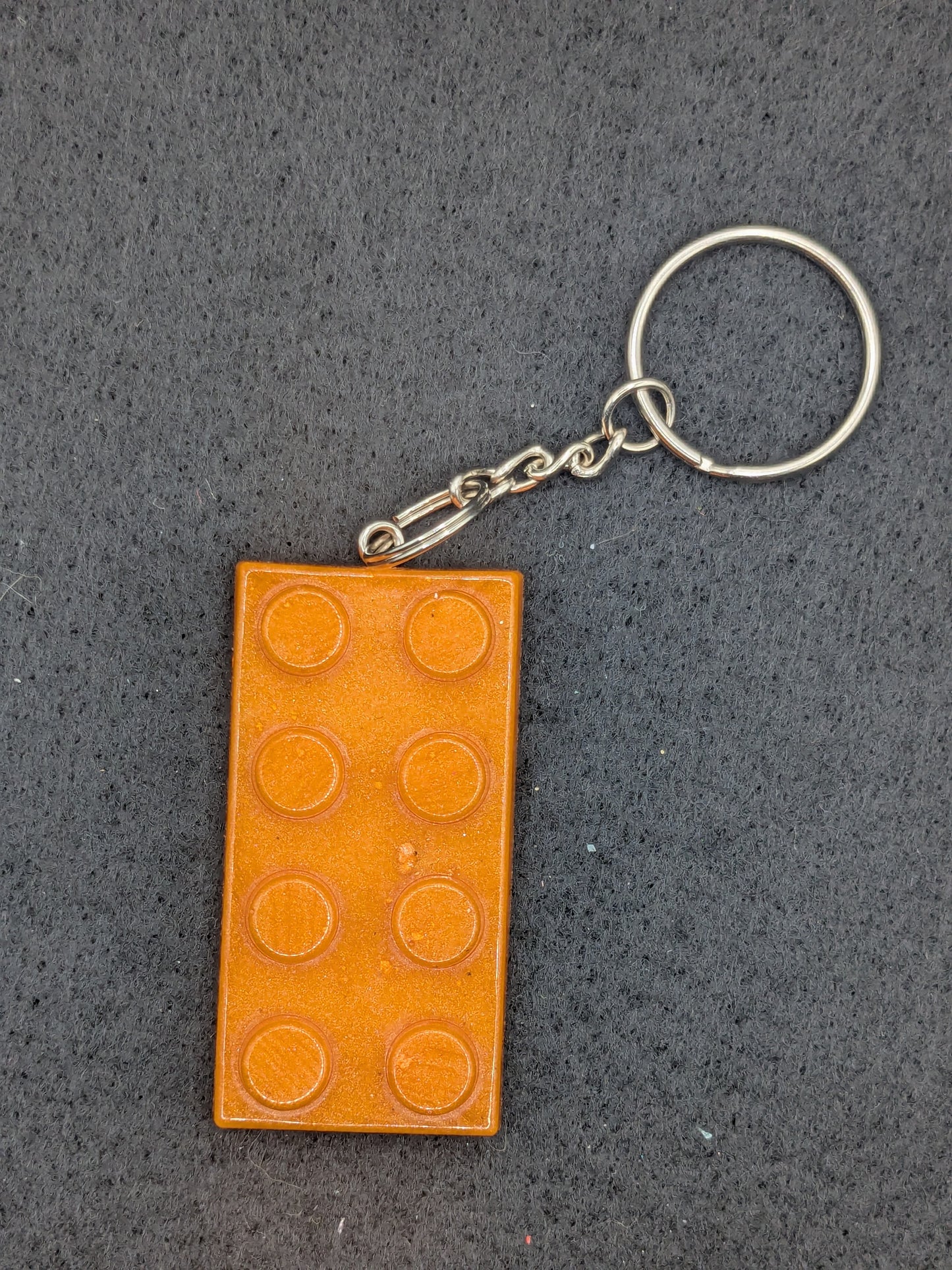 Handcrafted Resin LEGO Inspired Keychain