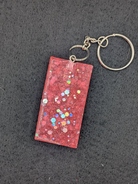 Handcrafted Resin LEGO Inspired Keychain